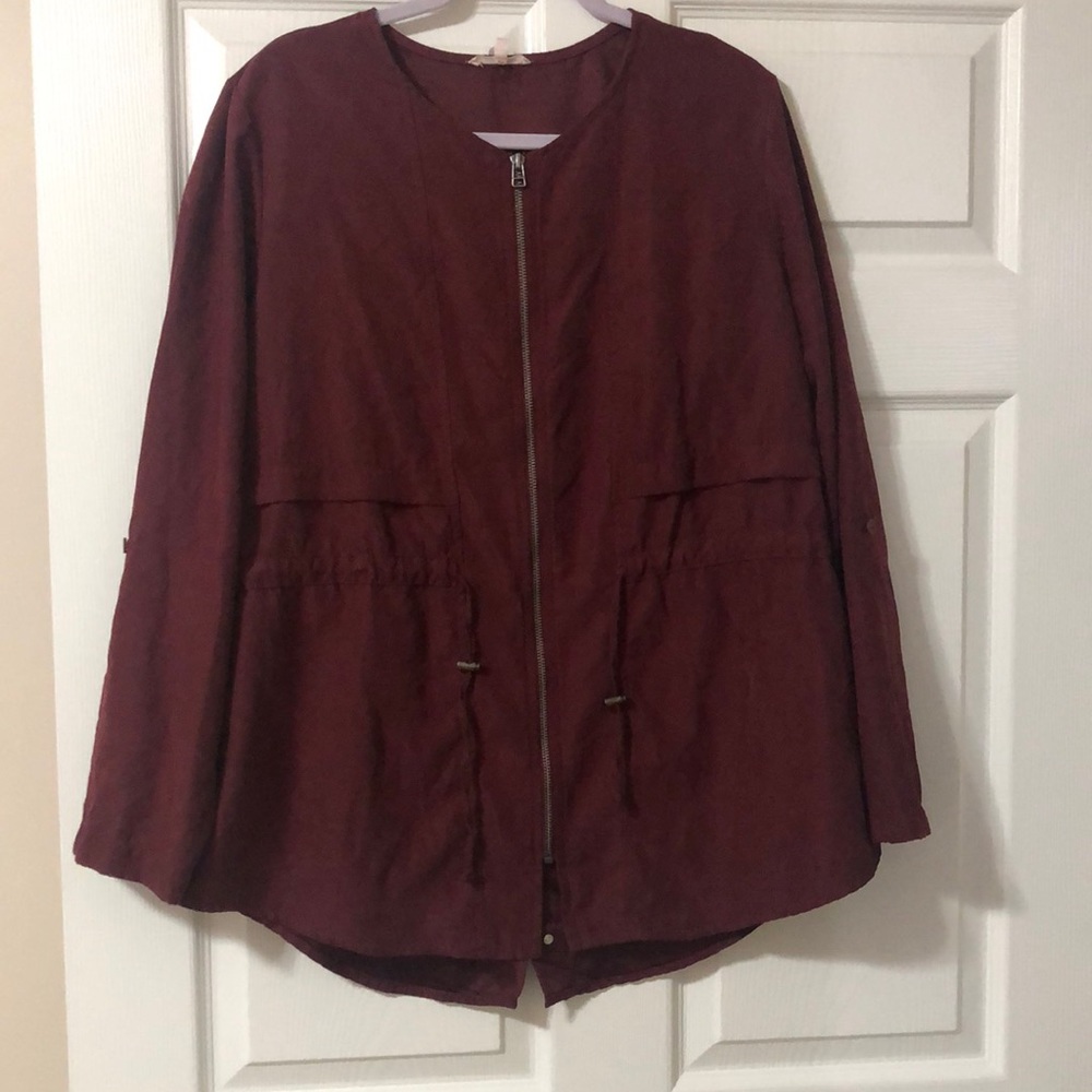 Like new Maurices size XL utility shirt/jacket